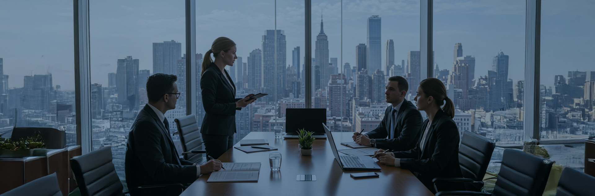 people at meeting room