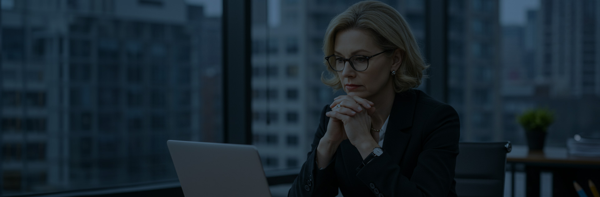 lady using laptop