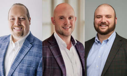From left: Robert Pearl, Clint Sorenson, Nate Garrison